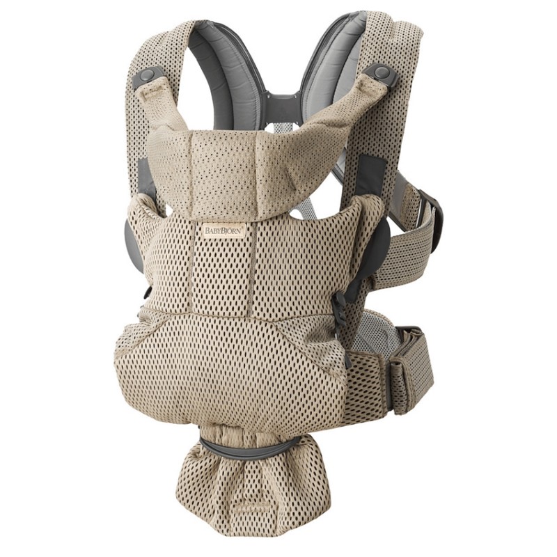 Μάρσιπος BabyBjorn Move 3D Mesh Grey/Beige