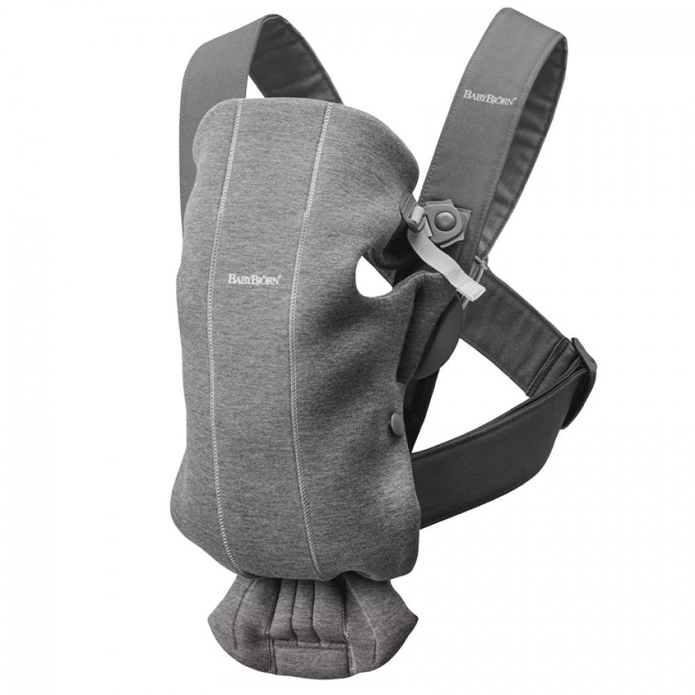 Μάρσιπος BabyBjorn Mini 3D Jersey Dark Grey