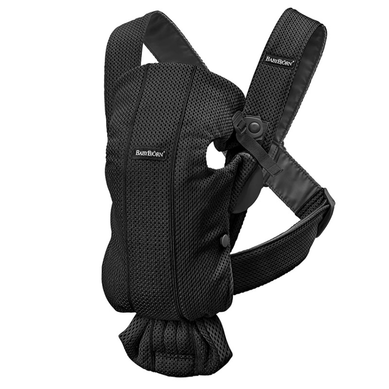 Μάρσιπος BabyBjorn Mini 3D Mesh Black