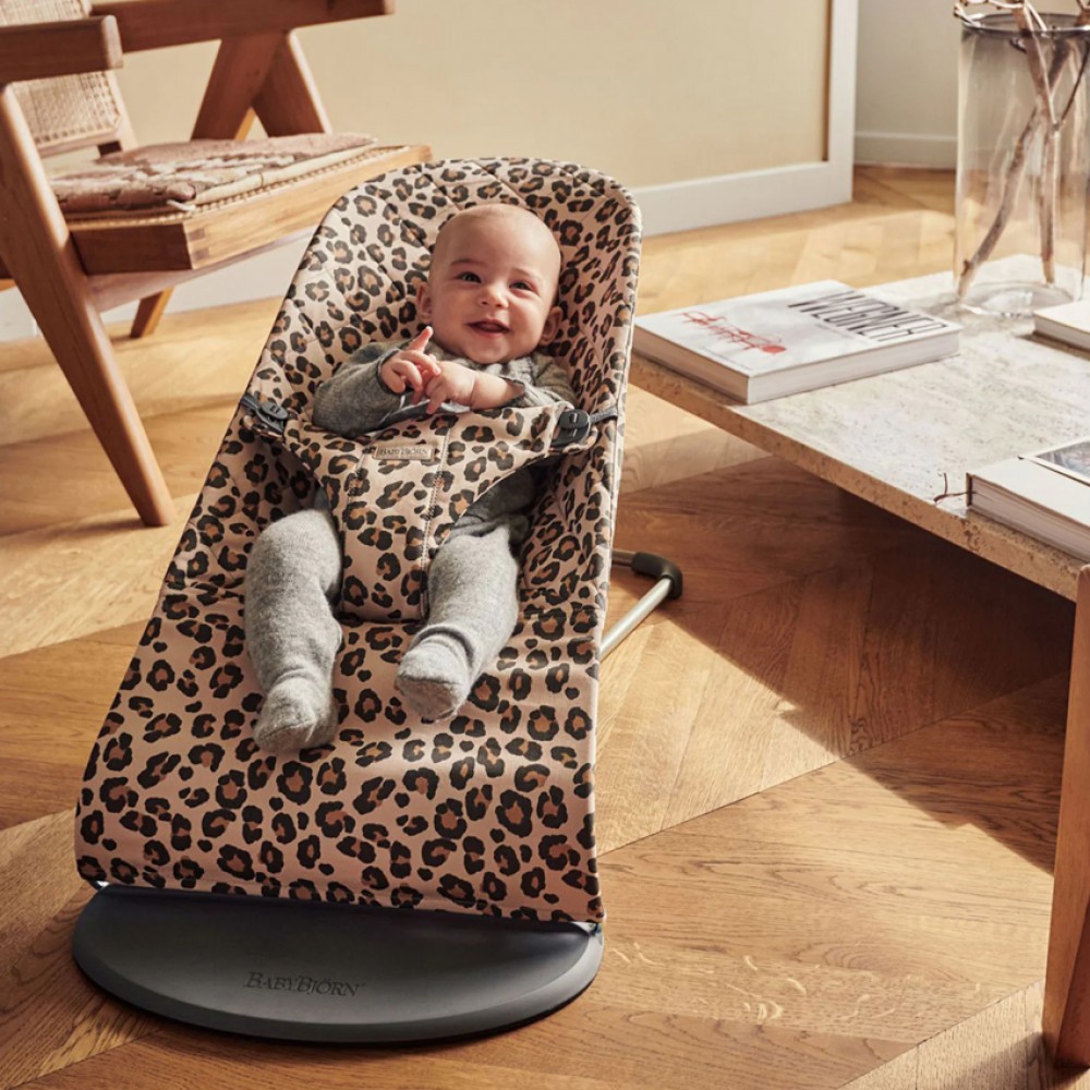 Ρηλάξ BabyBjorn Bliss Beige/Leopard