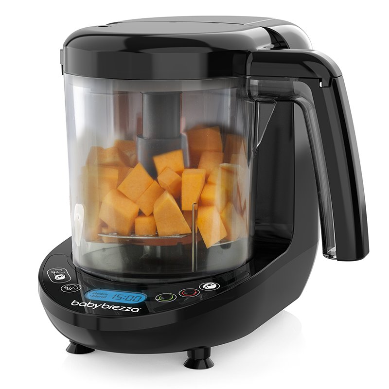 Ατμομάγειρας με Μπλέντερ Baby Brezza Food Maker Deluxe Black