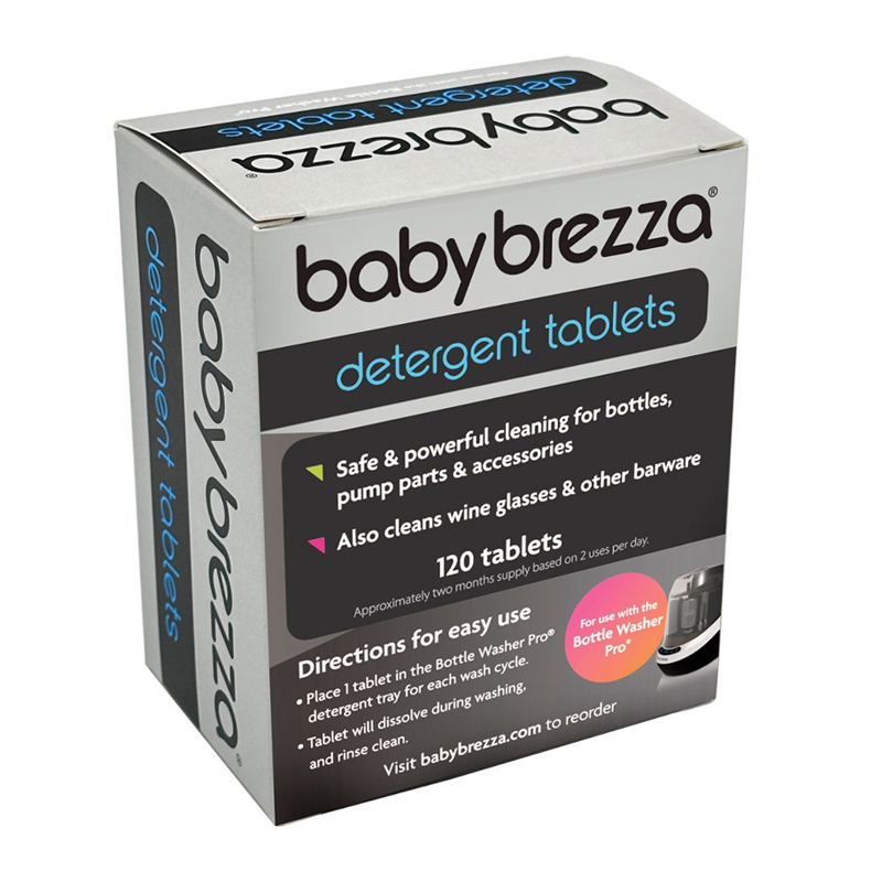 Ταμπλέτες Baby Brezza Bottle Washer Detergent για Bottle Washer Pro (120τεμ.)