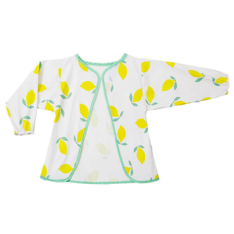 Αδιάβροχη Σαλιάρα με μανίκια Baby To Love Happy Lemon