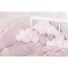 Βρεφική προίκα κρεβατιού Baby Star Cloud Pink