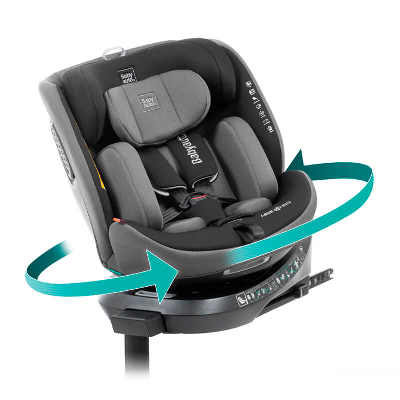 Κάθισμα Αυτοκινήτου Babyauto Core i-SIZE 40-150cm Gray Dobby