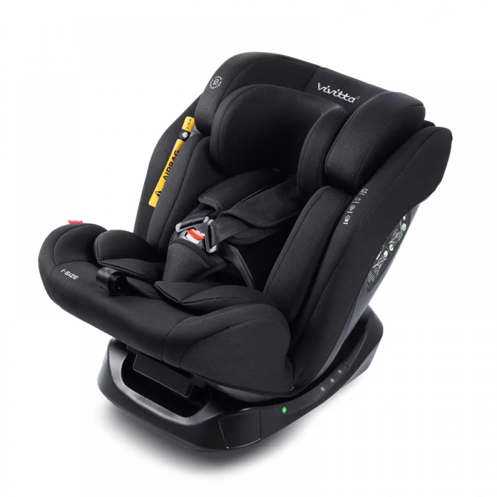 Κάθισμα Αυτοκινήτου Babyauto Eder iBelt 40-150cm Black Cross Embossed