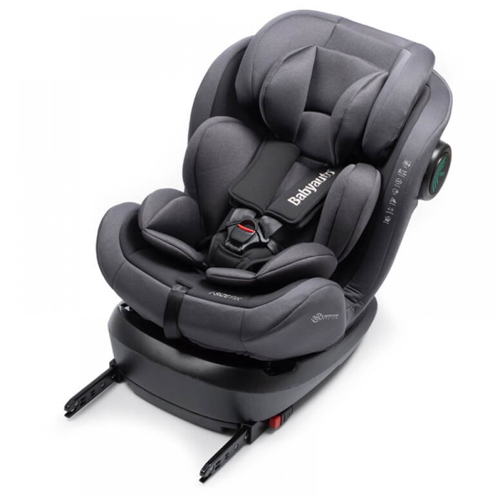 Κάθισμα Αυτοκινήτου Babyauto Gyro i-SIZE 40-150cm Black Embossed