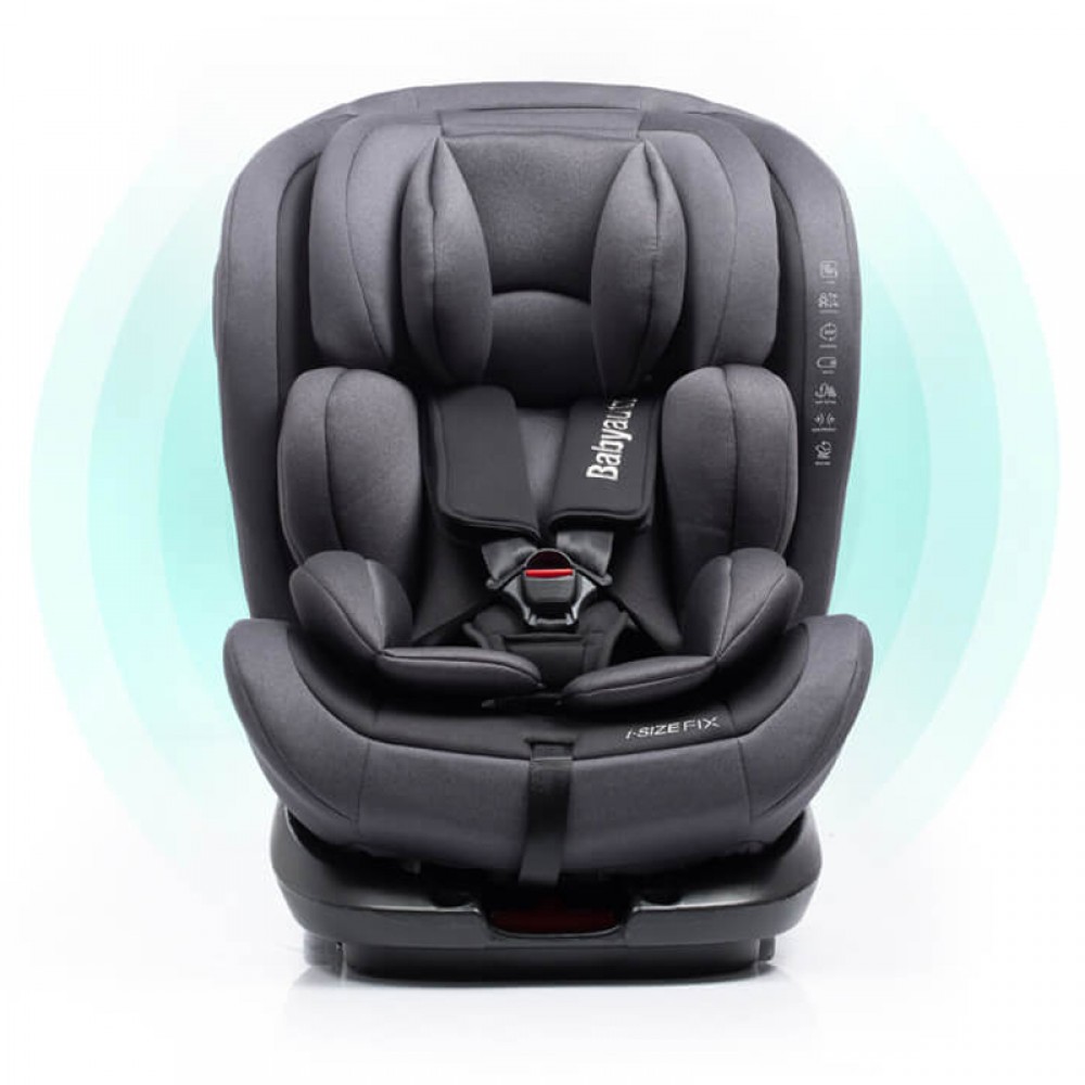 Κάθισμα Αυτοκινήτου Babyauto Gyro i-SIZE 40-150cm Black Embossed