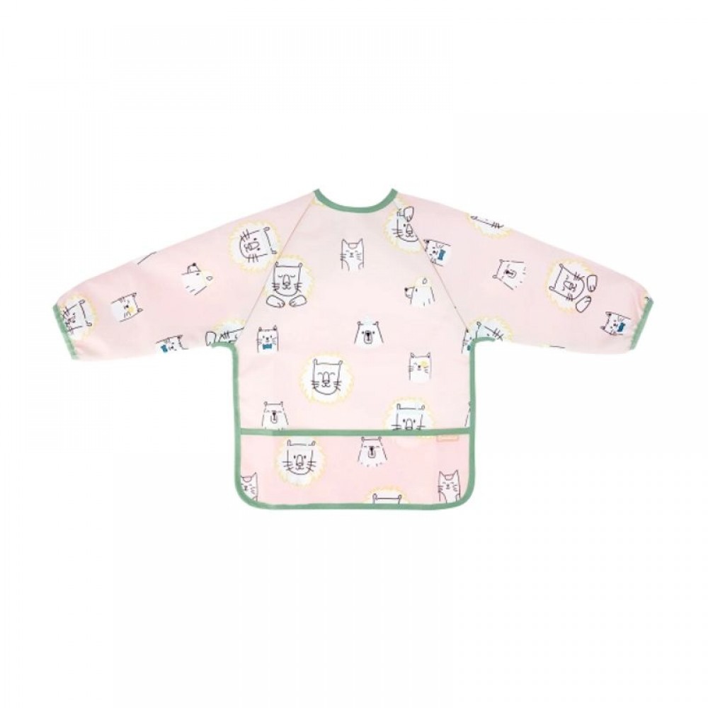 Σαλιάρα με Μανίκια Babymoov Pink Σαλιάρα με Μανίκια Babymoov Pink