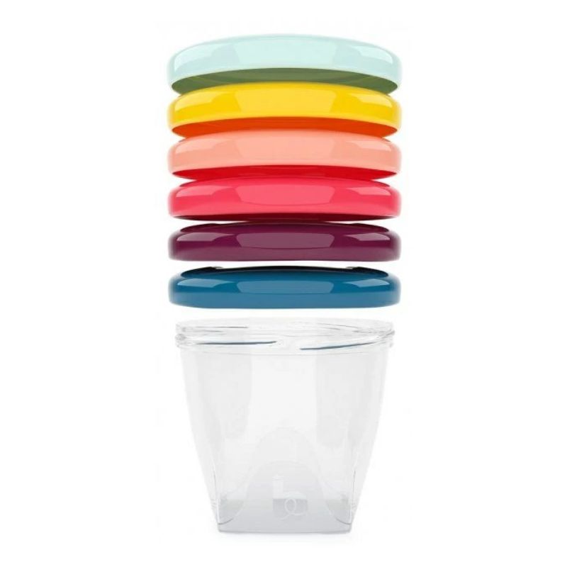 Σετ Μπολ Φαγητού με Καπάκι Babymoov Babybols 250ml (6τεμ.)