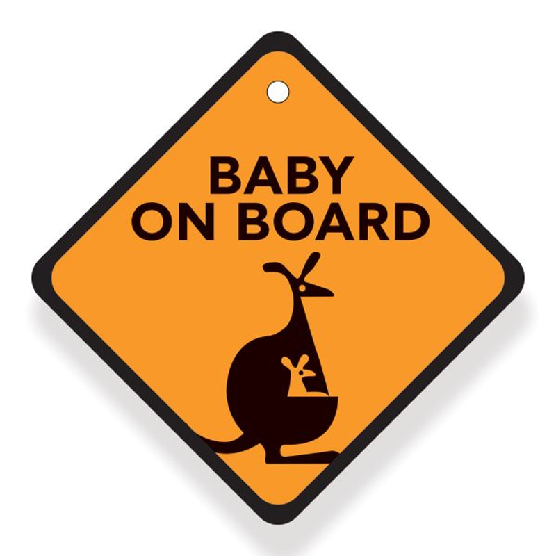 Σήμα Αυτοκινήτου Babywise Baby on Board