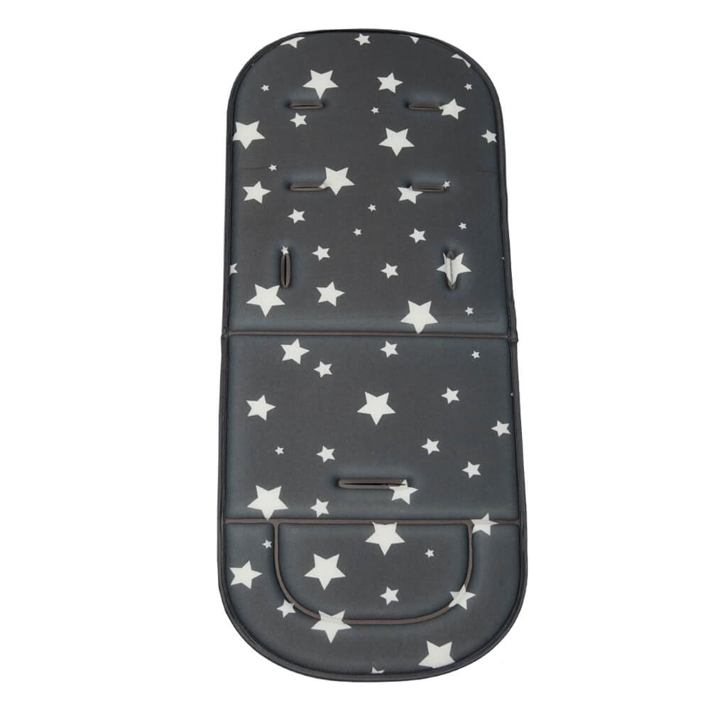 Μαλακό Κάλυμμα Καροτσιού Bebe Stars Stars Dark Grey