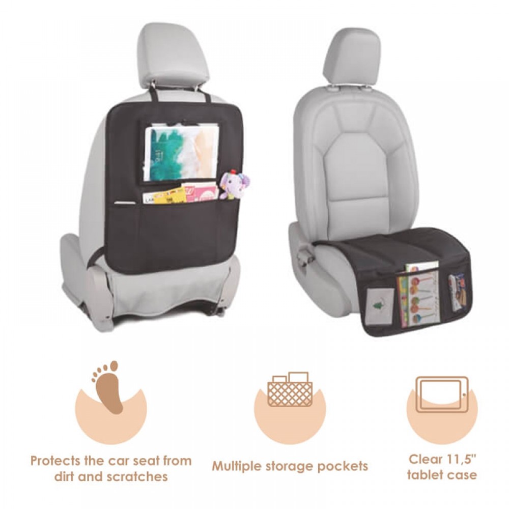 Προστατευτικό Κάλυμμα Καθίσματος Αυτοκινήτου με θήκες & iPad θήκη Bebe Stars 3σε1