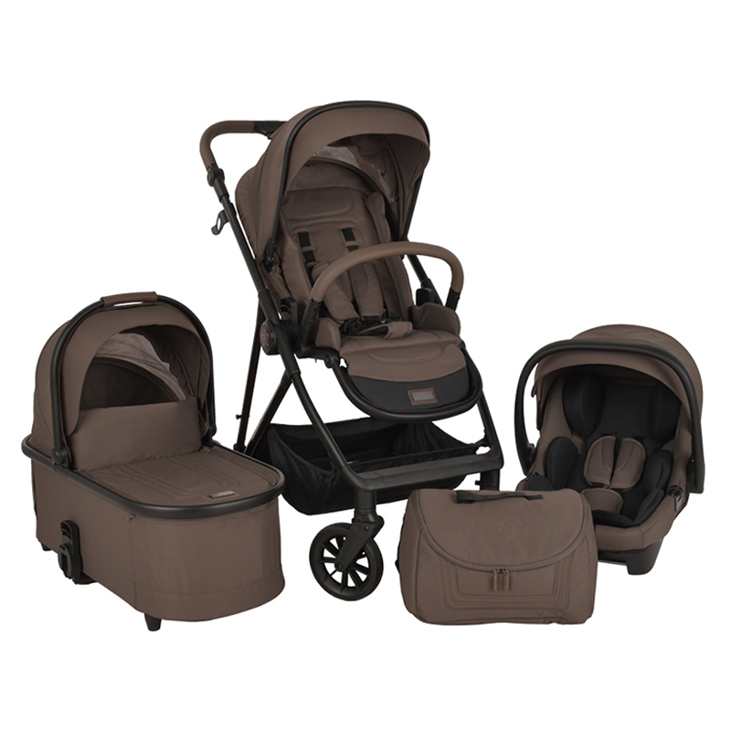 Πολυκαρότσι Bebe Stars Dione 3in1 Gaia Brown