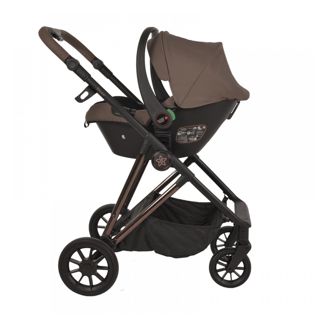 Πολυκαρότσι Bebe Stars Dione 3in1 Gaia Brown