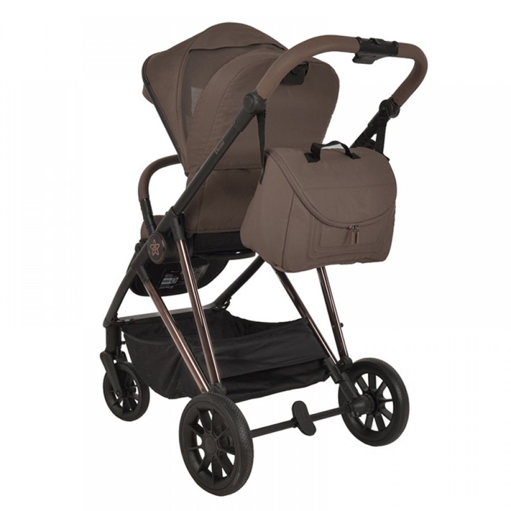 Πολυκαρότσι Bebe Stars Dione 3in1 Gaia Brown