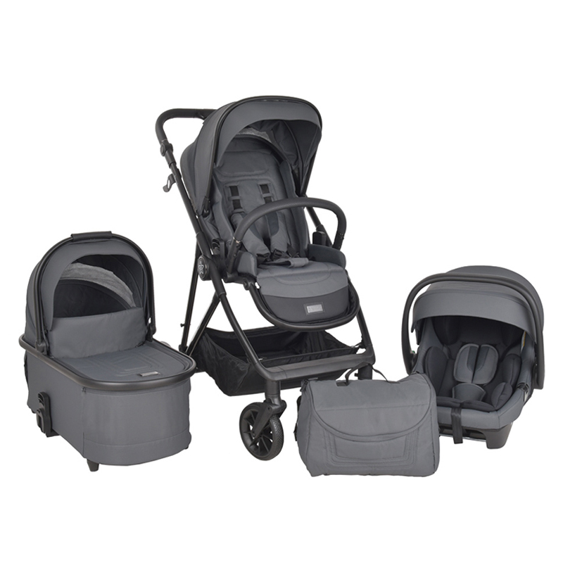 Πολυκαρότσι Bebe Stars Dione 3in1 Titanium Grey