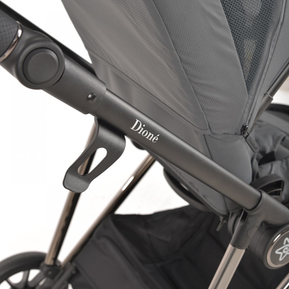 Πολυκαρότσι Bebe Stars Dione 3in1 Titanium Grey