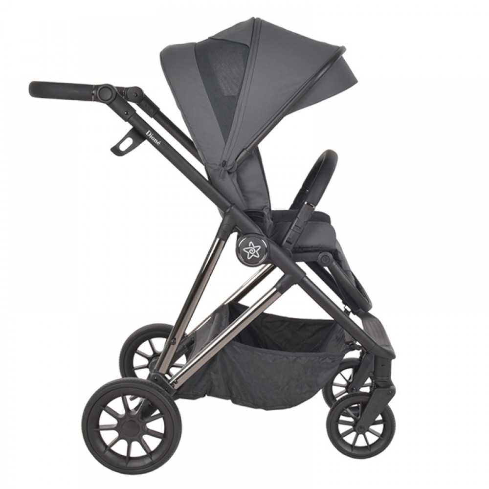 Πολυκαρότσι Bebe Stars Dione 3in1 Titanium Grey