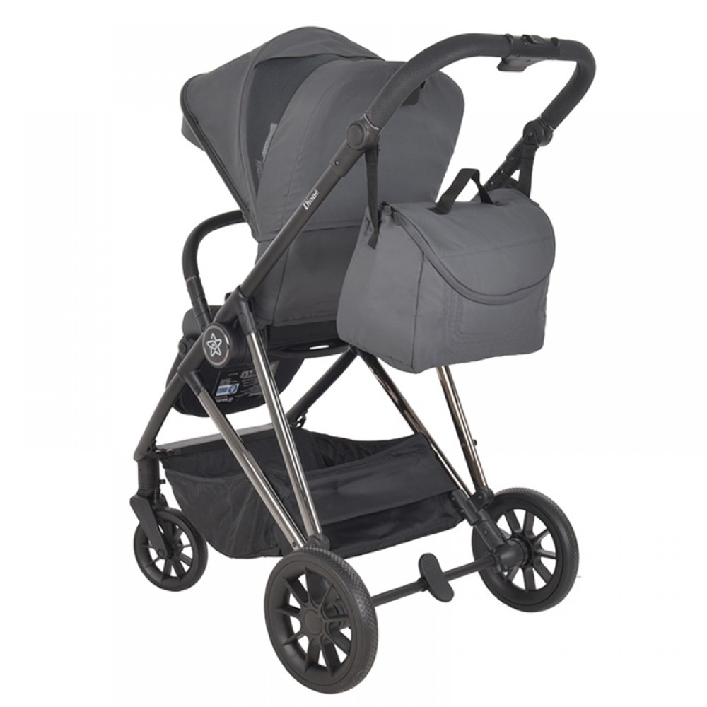 Πολυκαρότσι Bebe Stars Dione 3in1 Titanium Grey