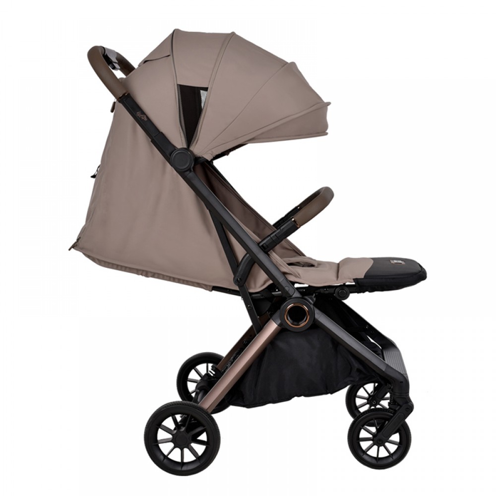 Καρότσι Bebe Stars Ιsla Automatic Almond Beige
