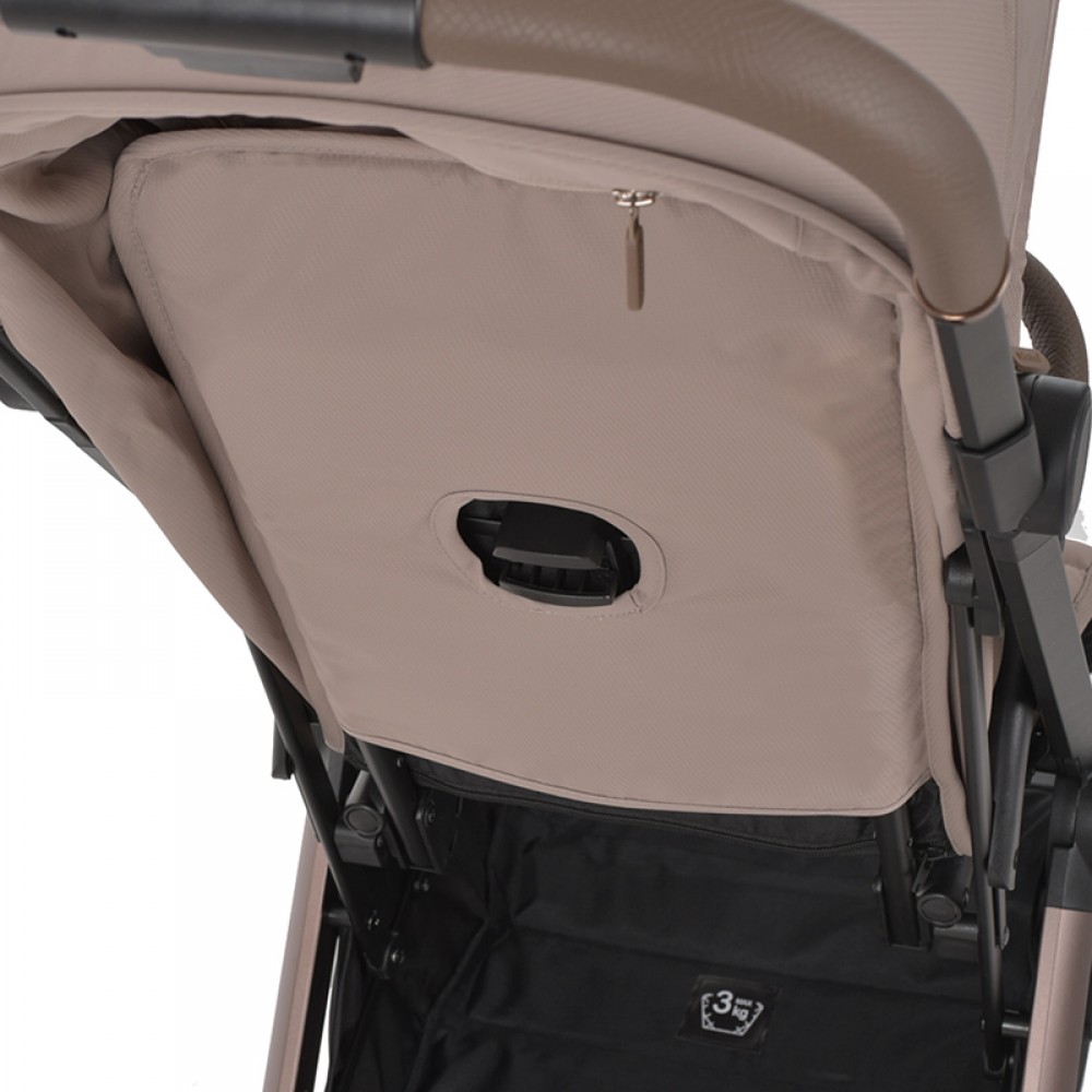 Καρότσι Bebe Stars Ιsla Automatic Almond Beige