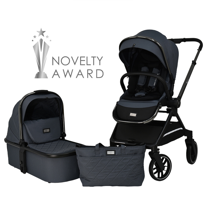 Πολυκαρότσι Bebe Stars Mirage 2in1 Grey