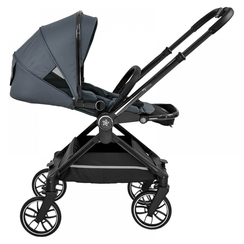 Πολυκαρότσι Bebe Stars Mirage 2in1 Grey