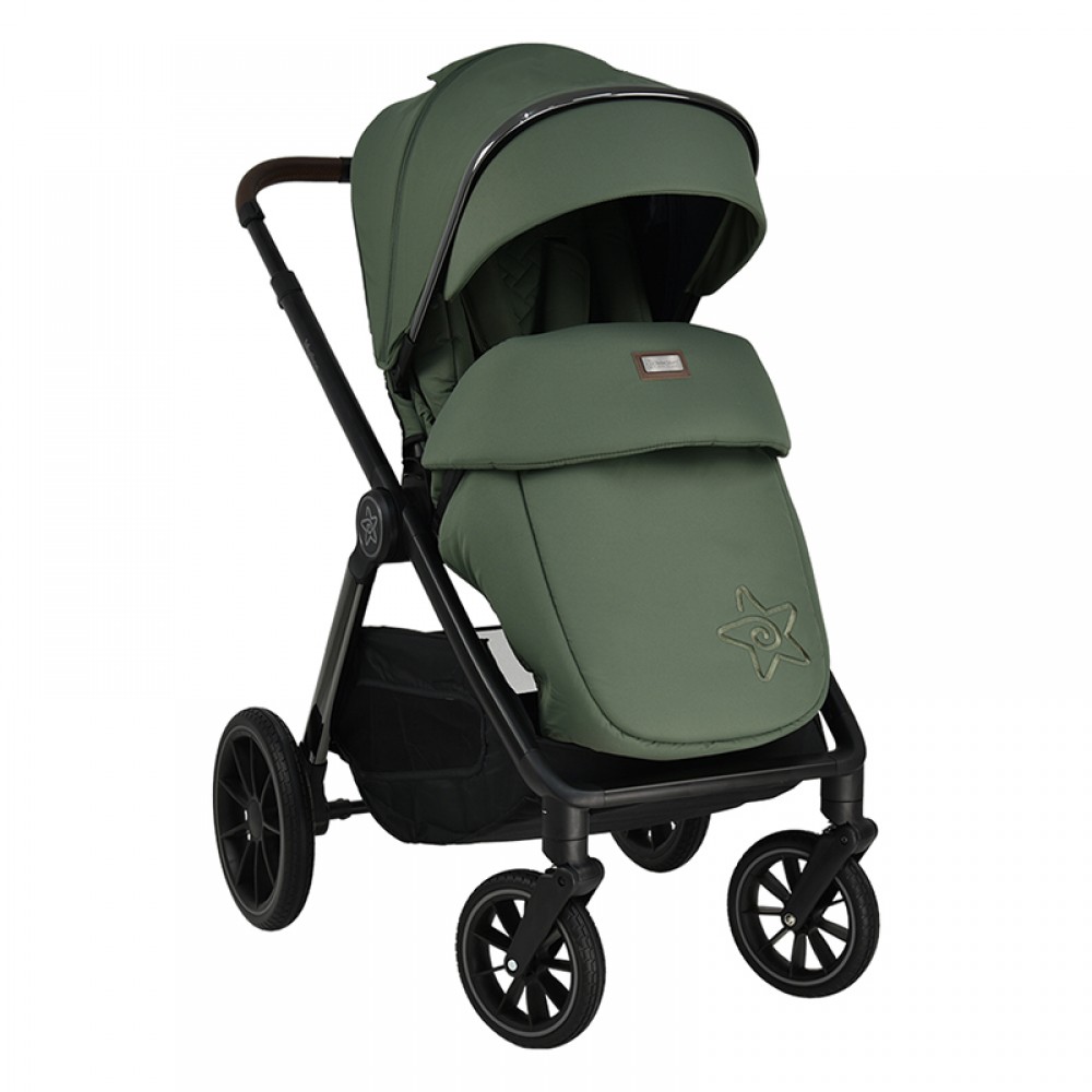 Πολυκαρότσι Bebe Stars Mythos 2in1 Forest Green