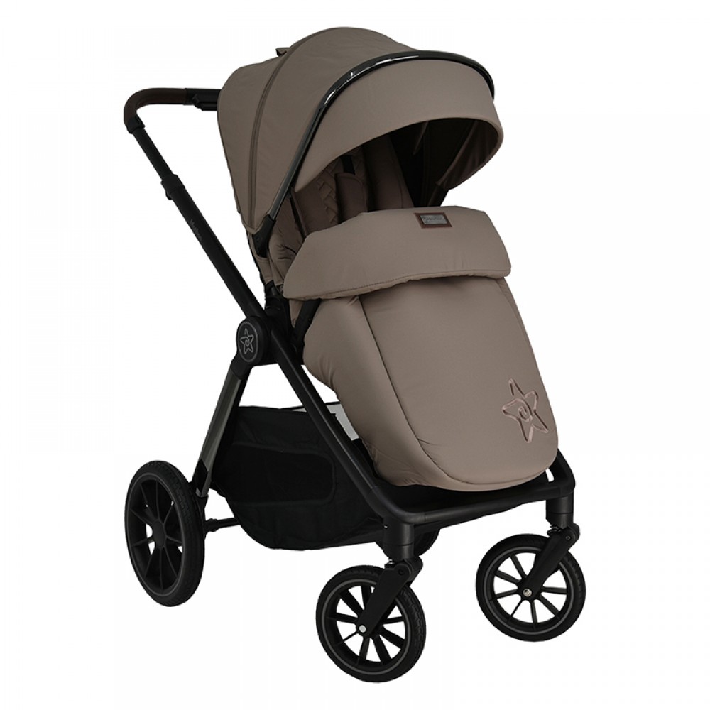 Πολυκαρότσι Bebe Stars Mythos 2in1 Natural Beige