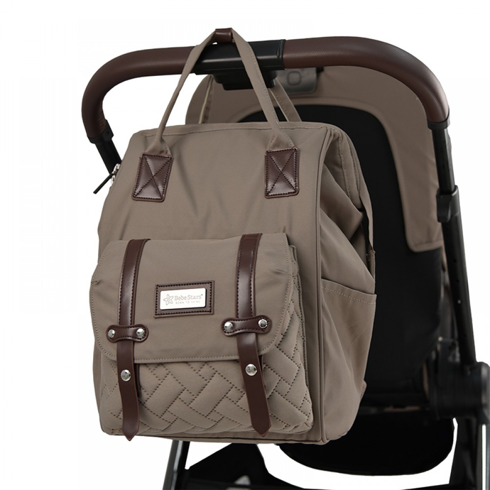 Πολυκαρότσι Bebe Stars Mythos 2in1 Natural Beige