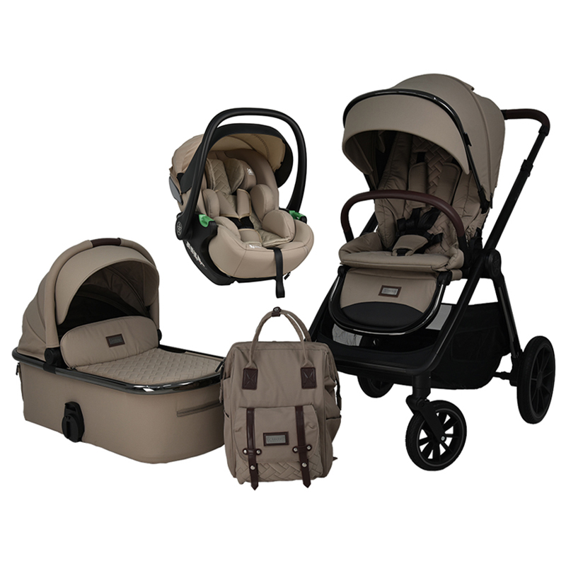 Πολυκαρότσι Bebe Stars Mythos 3in1 Natural Beige