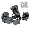 Πολυκαρότσι Bebe Stars Nammos 3 in 1 Grey