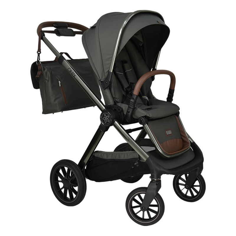 Πολυκαρότσι Bebe Stars Onyx 3in1 Dusty Olive