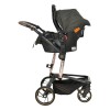 Πολυκαρότσι Bebe Stars Torro 3 in 1 Graphite (Δώρο Βάση Αυτοκινήτου)