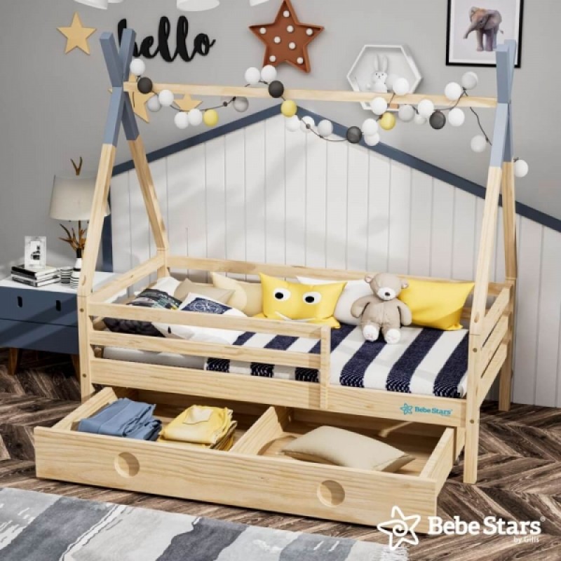 Κρεβάτι Bebe Stars Galaxy Montessori