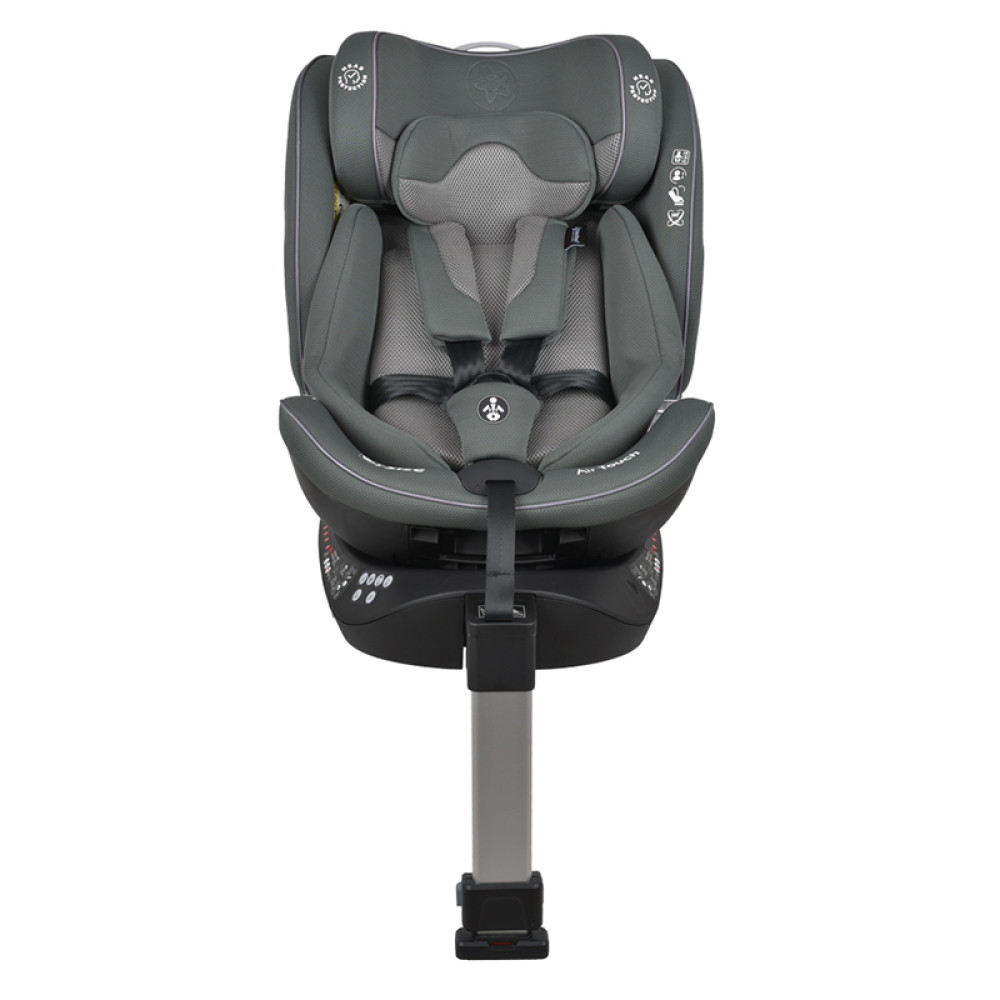 Κάθισμα Αυτοκινήτου Bebe Stars Air Touch 360ᵒ i-SIZE 40-150cm GreenΚαλωσορίστε το Air Touch, το πρώτο έξυπνο ηλεκτρικό κάθισμα αυτοκινήτου της Golden Series της BebeStars, σχεδιασμένο για να προσφέρει κορυφαία ασφάλεια προτύπου i-Size και μια πρωτόγνωρη ε