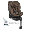 Κάθισμα Αυτοκινήτου Bebe Stars Air Touch 360ᵒ i-SIZE 40-150cm Coffee