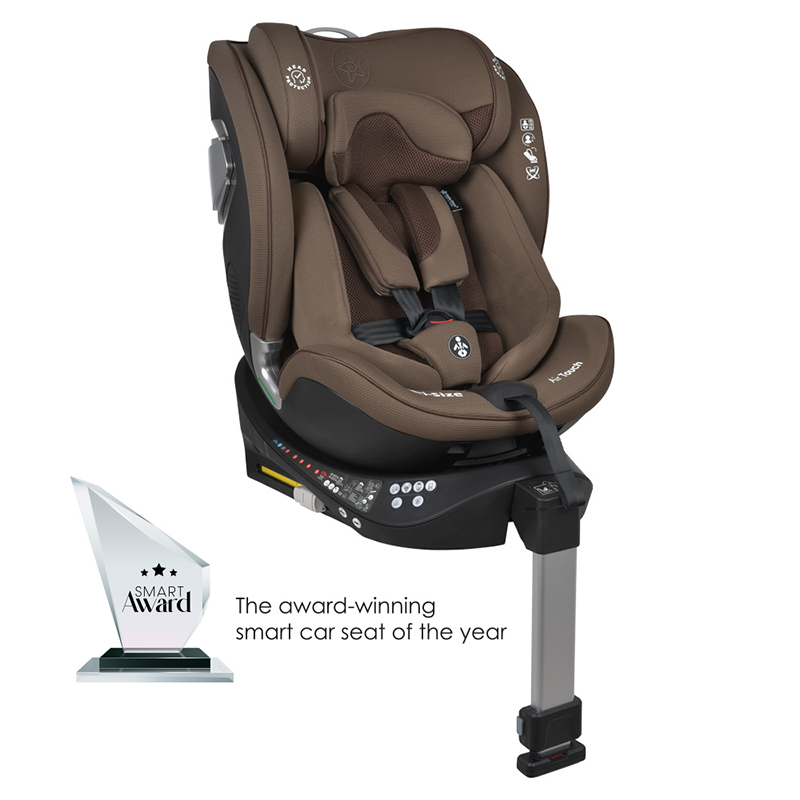 Κάθισμα Αυτοκινήτου Bebe Stars Air Touch 360ᵒ i-SIZE 40-150cm Coffee