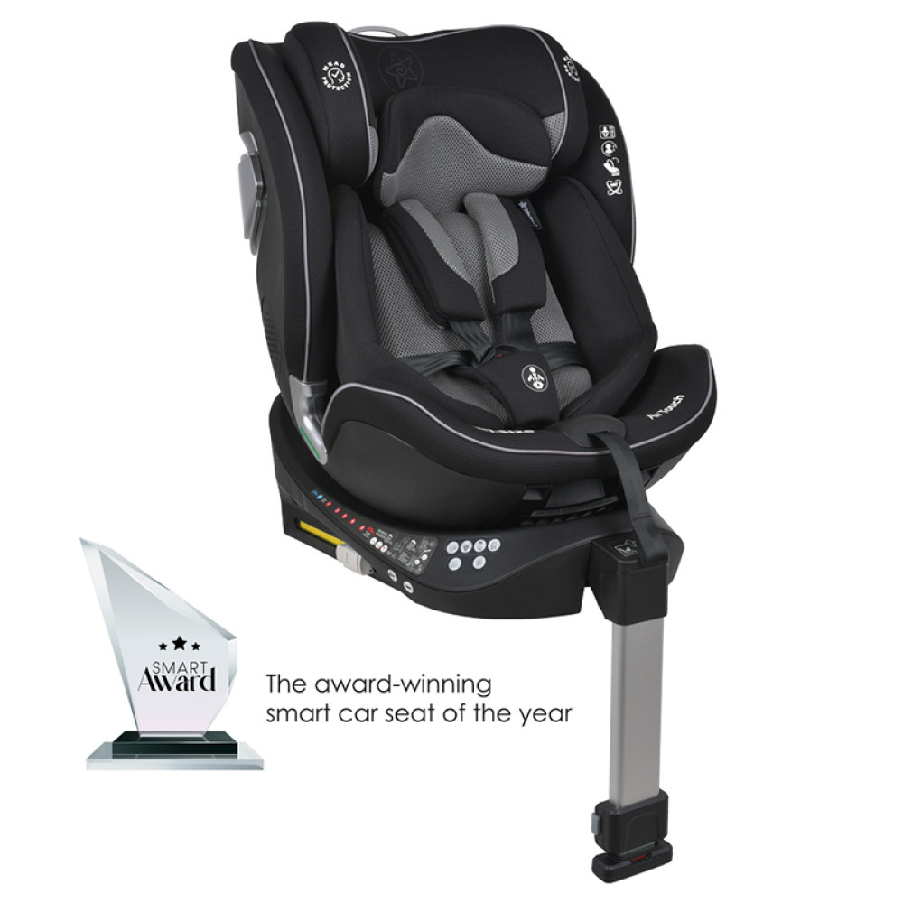 Κάθισμα Αυτοκινήτου Bebe Stars Air Touch 360ᵒ i-SIZE 40-150cm Black