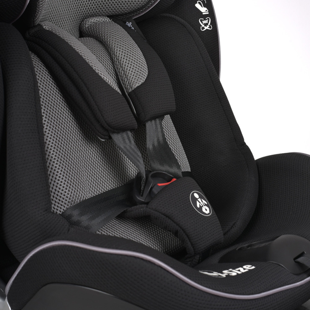 Κάθισμα Αυτοκινήτου Bebe Stars Air Touch 360ᵒ i-SIZE 40-150cm Black