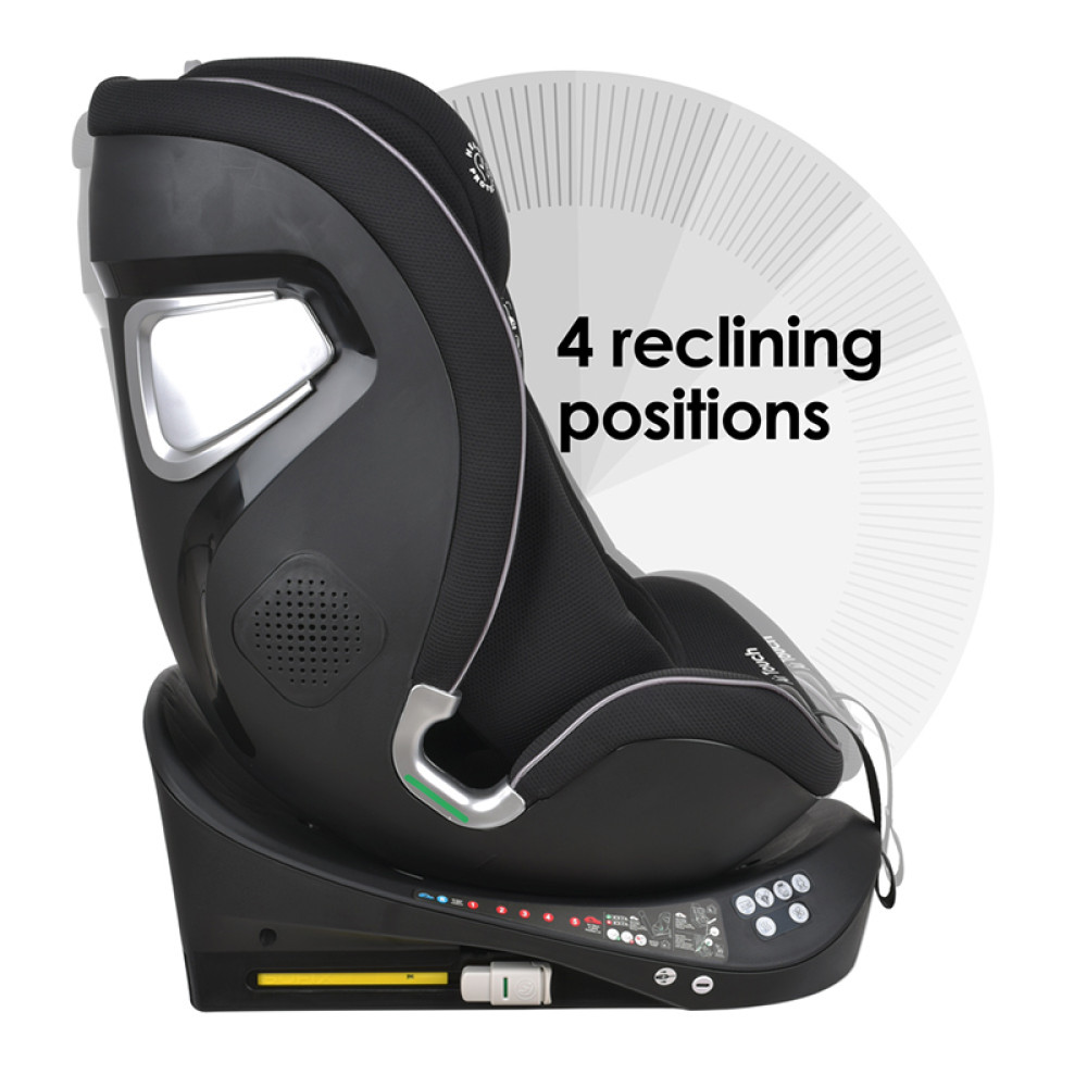 Κάθισμα Αυτοκινήτου Bebe Stars Air Touch 360ᵒ i-SIZE 40-150cm Black