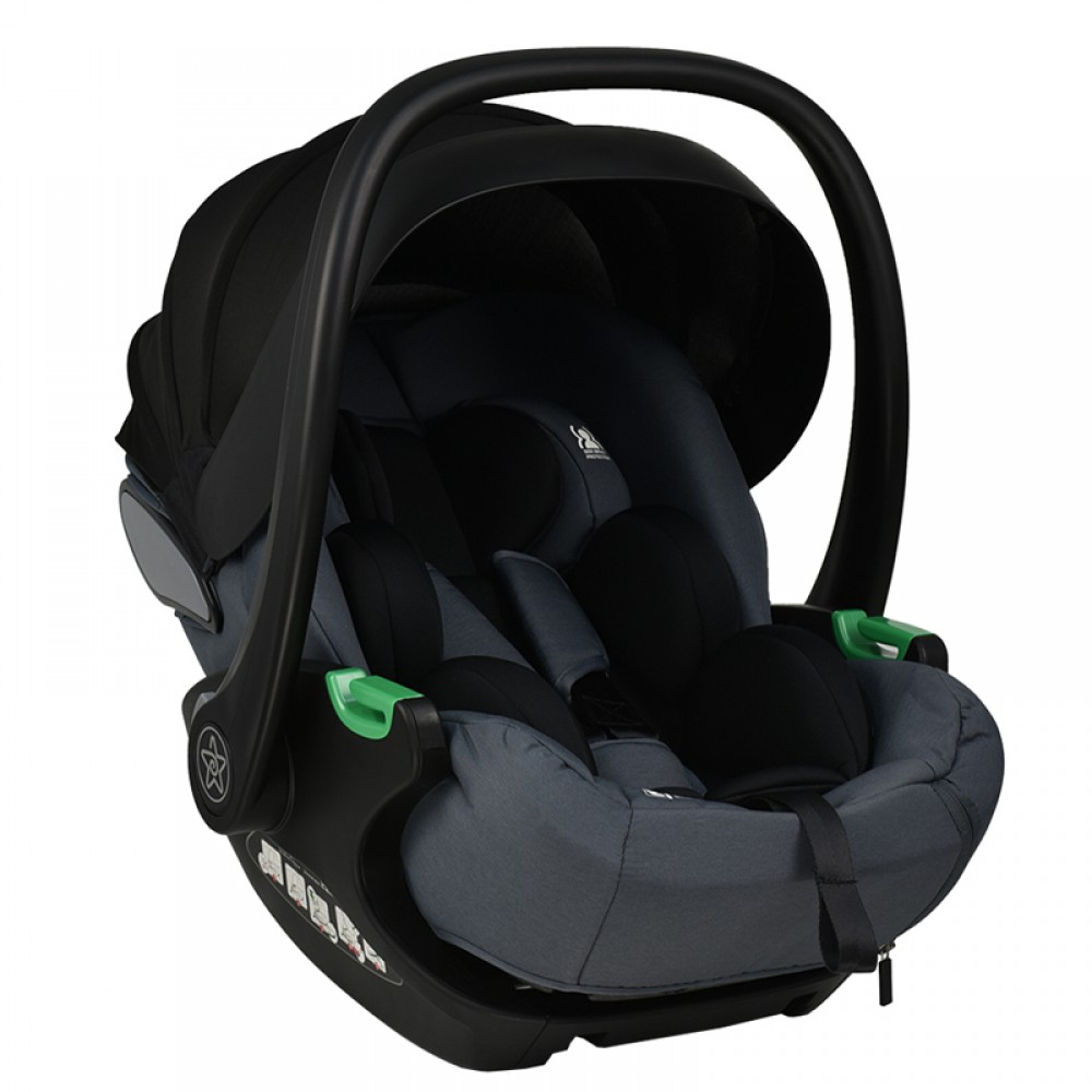 Κάθισμα Αυτοκινήτου Bebe Stars Baby i-Size Grey Κάθισμα Αυτοκινήτου Bebe Stars Baby i-Size Grey