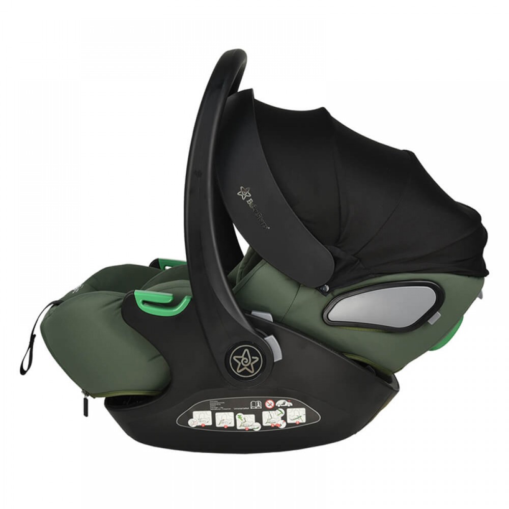 Κάθισμα Αυτοκινήτου Bebe Stars Baby i-SΙΖΕ 40-87cm Forest Green