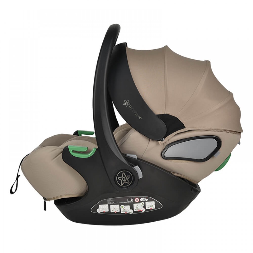 Κάθισμα Αυτοκινήτου Bebe Stars Baby i-SΙΖΕ 40-87cm Natural Beige