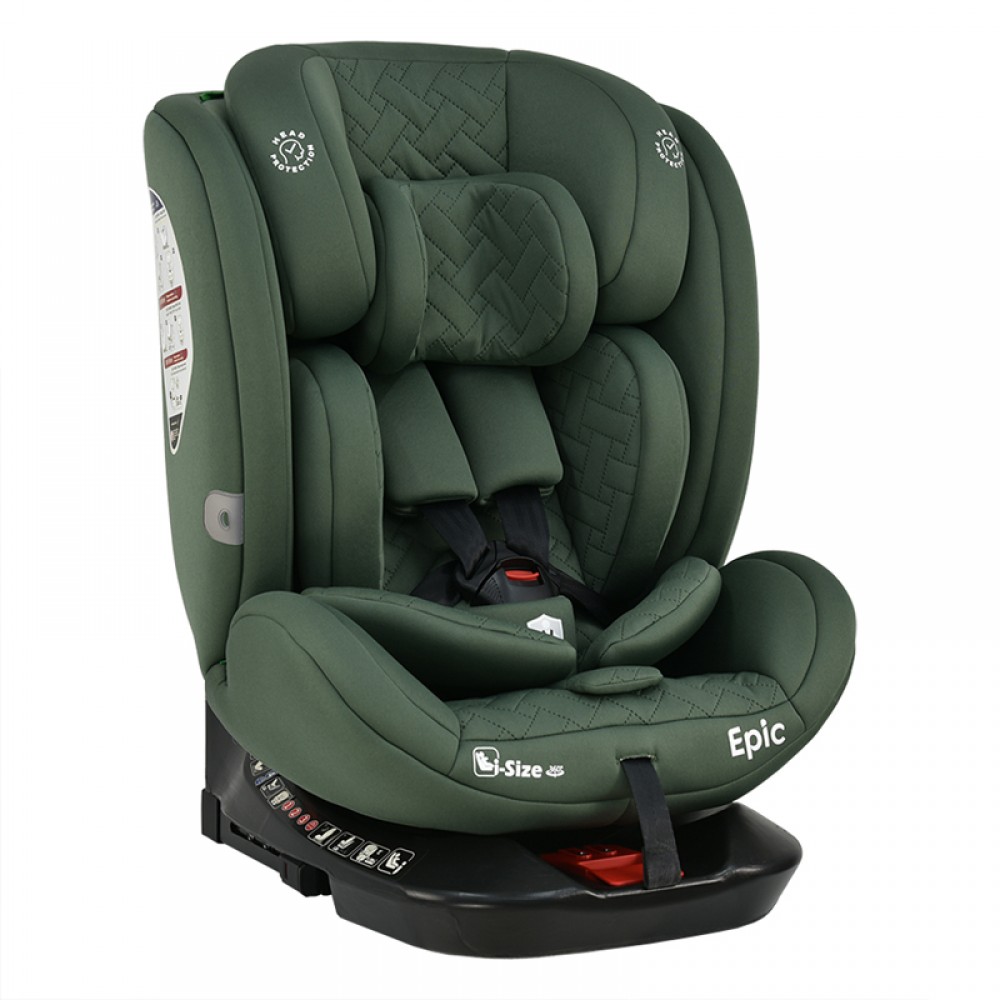 Κάθισμα Αυτοκινήτου Bebe Stars Epic i-Size 360° Forest Green Κάθισμα Αυτοκινήτου Bebe Stars Epic i-Size 360° Forest Green