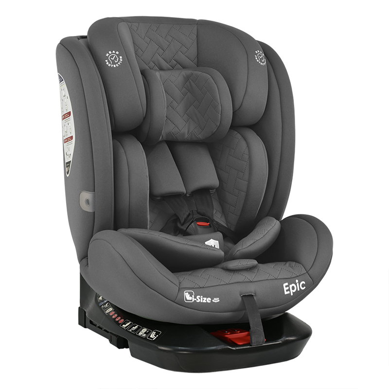 Κάθισμα Αυτοκινήτου Bebe Stars Epic i-Size 360° Smoked Grey