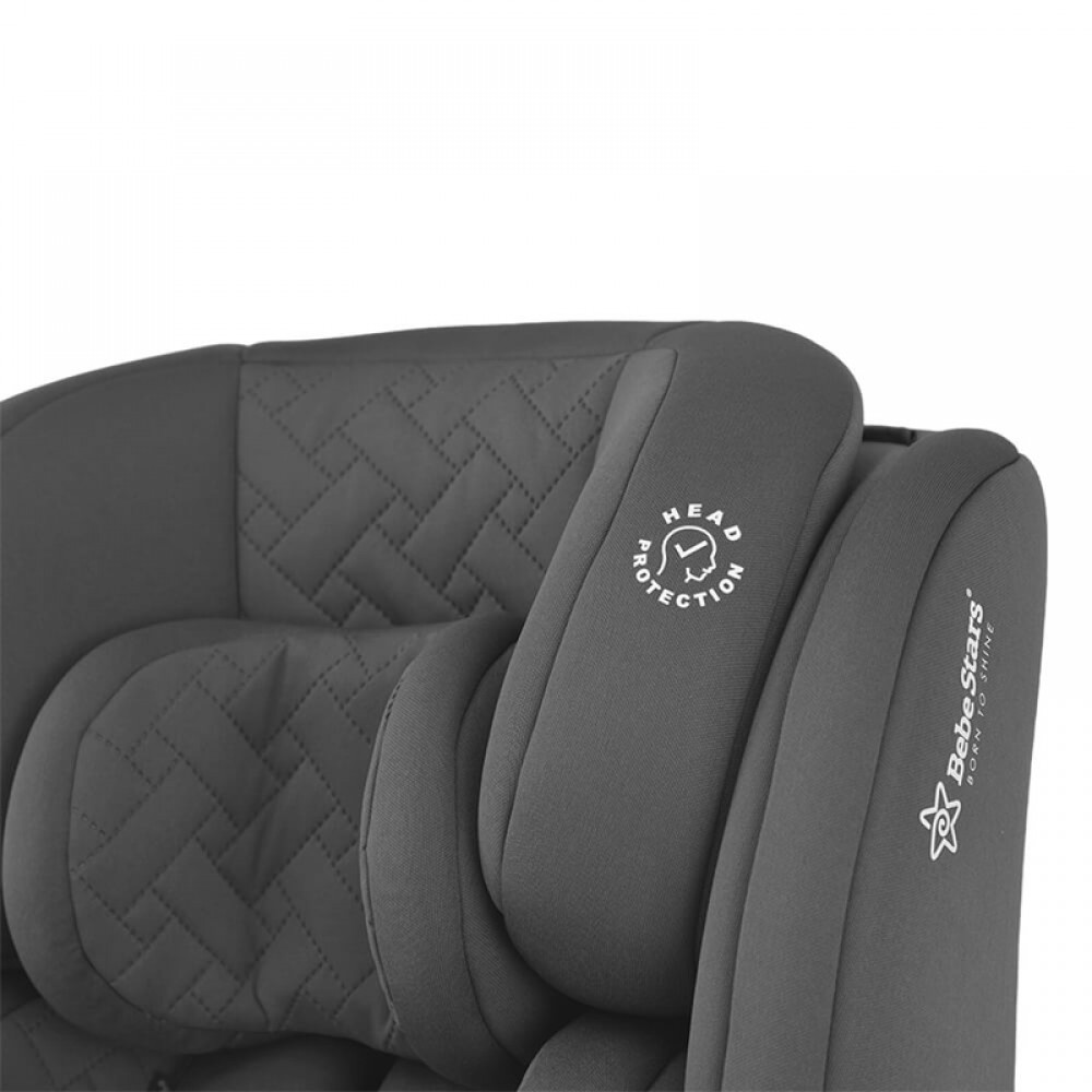 Κάθισμα Αυτοκινήτου Bebe Stars Epic i-Size 360° Smoked Grey Κάθισμα Αυτοκινήτου Bebe Stars Epic i-Size 360° Smoked Grey