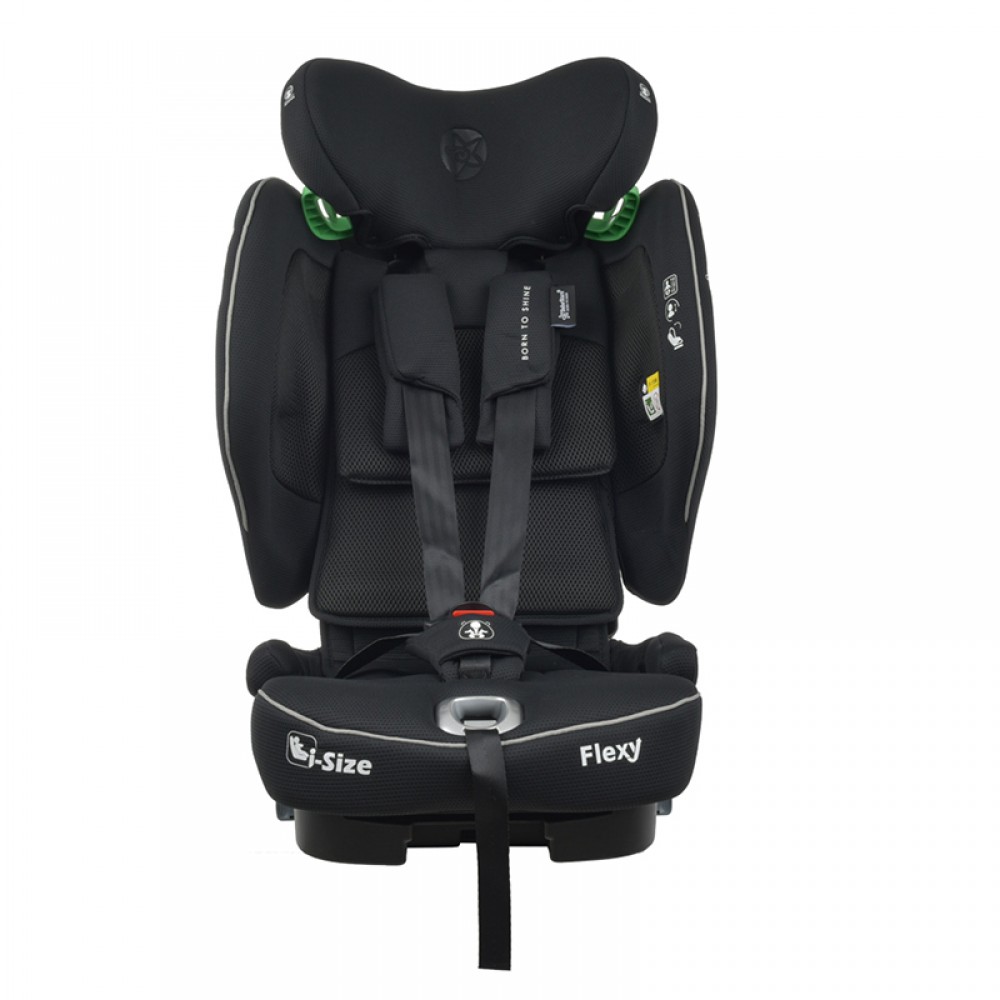 Κάθισμα Αυτοκινήτου Bebe Stars Flexy Isofix i-SIZE 76-150cm Black