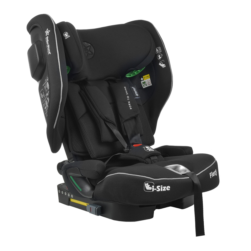 Κάθισμα Αυτοκινήτου Bebe Stars Flexy Isofix i-SIZE 76-150cm Black